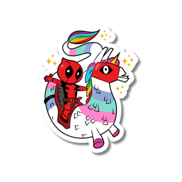 Deadpool Riding Dragacorn