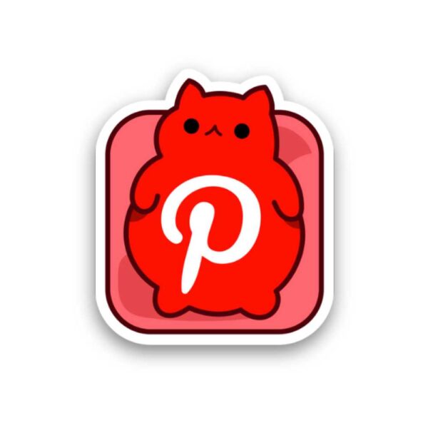 Pinterest cat logo