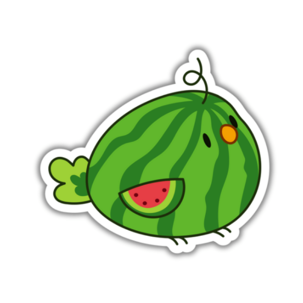 Watermelon bird
